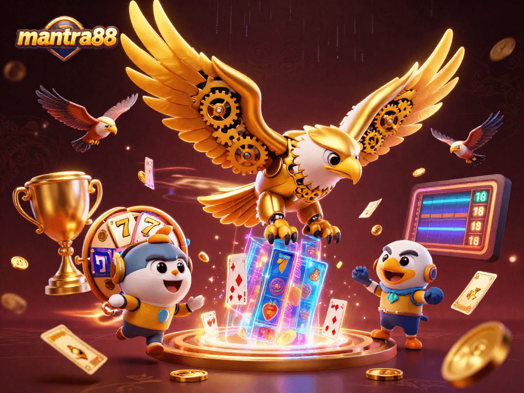 Experience big wins with mantra88's animated slot reels and stunning 3D graphics.