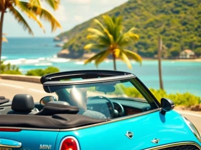 Enjoy the Freedom of a Mini Cooper Convertible St Barts for Your Island Adventure