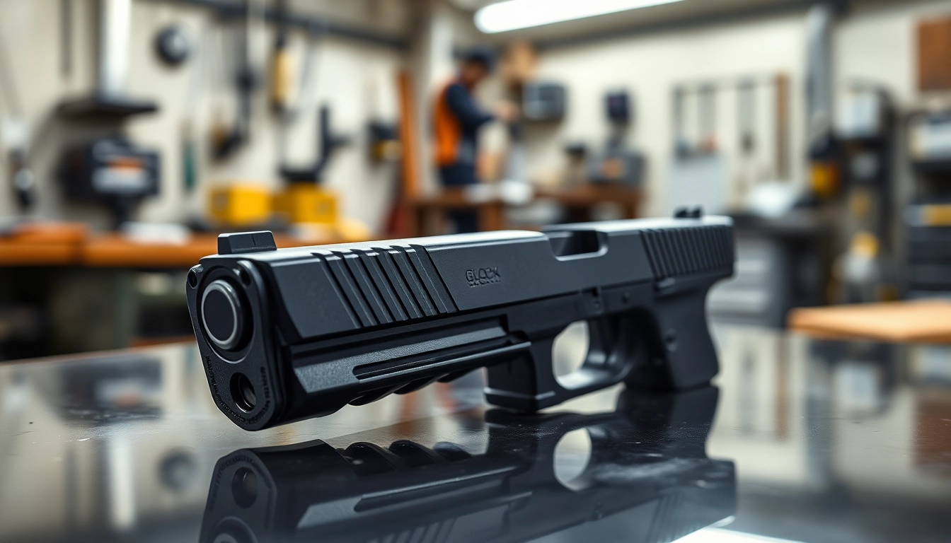 Inspecting the glock 48 oem slide reveals its precision-engineered features and quality design.