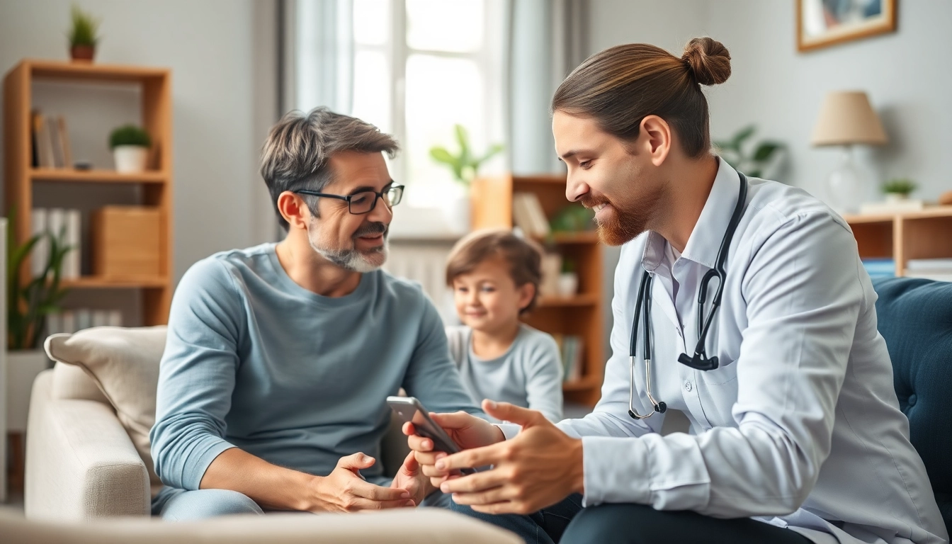 Therapist guiding both adult and child in a supportive environment for Adult and Child Therapy.