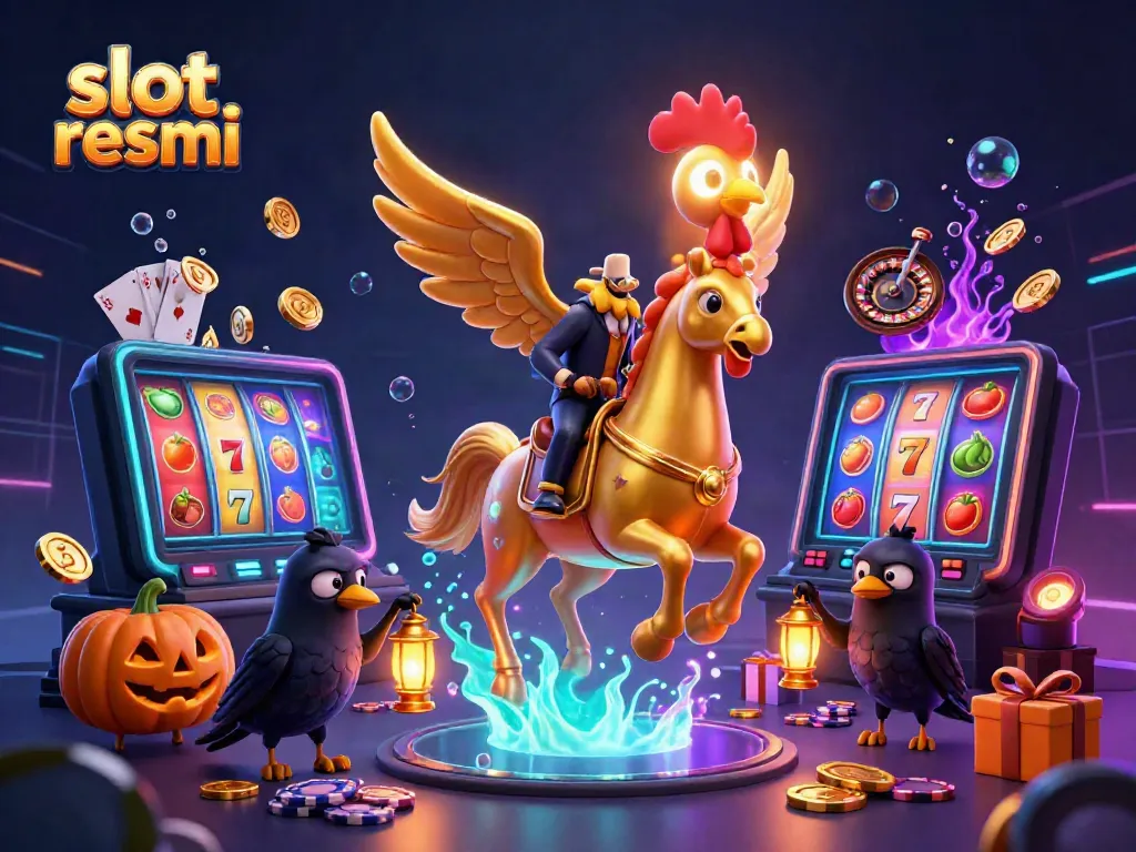 Putar slot resmi dengan cara seru saat menggenggam keberuntungan dalam ilustrasi kasino.