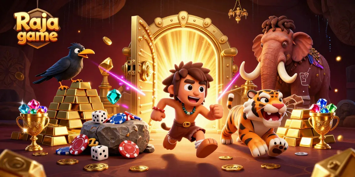 Experience thrill in the Raja game with dynamic 3D casino action and vibrant treasures.