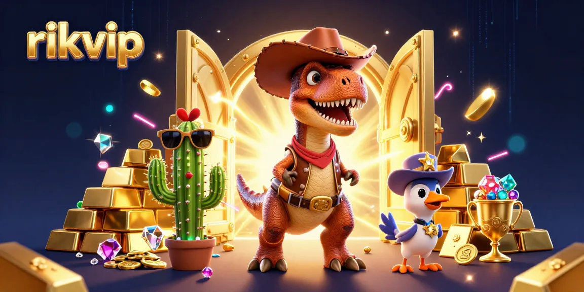 Experience thrilling adventures with rikvip in a vibrant casino scene filled with excitement and treasures.