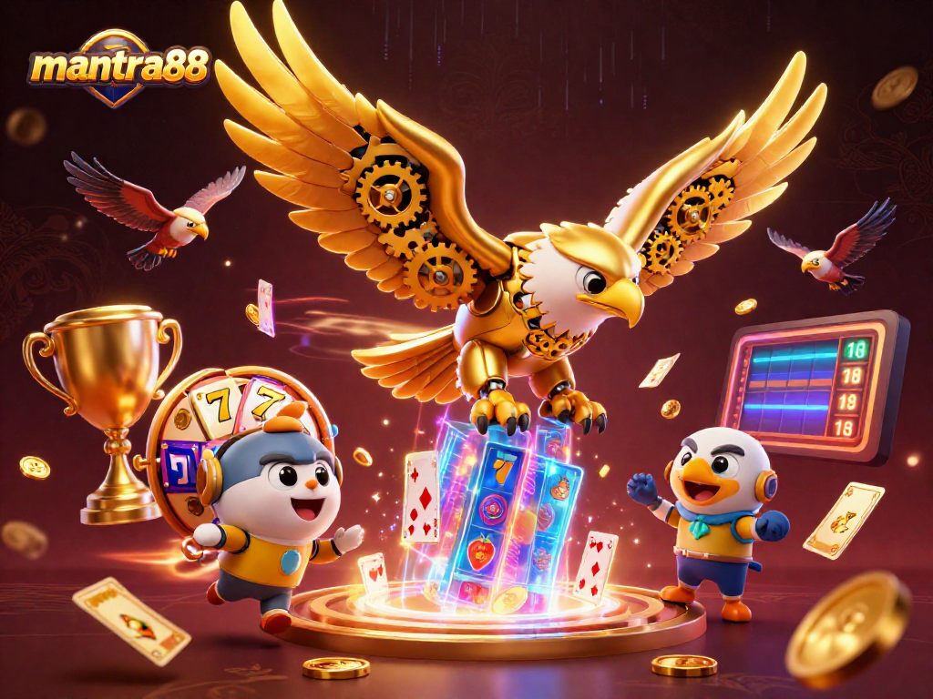 Experience big wins with mantra88's animated slot reels and stunning 3D graphics.