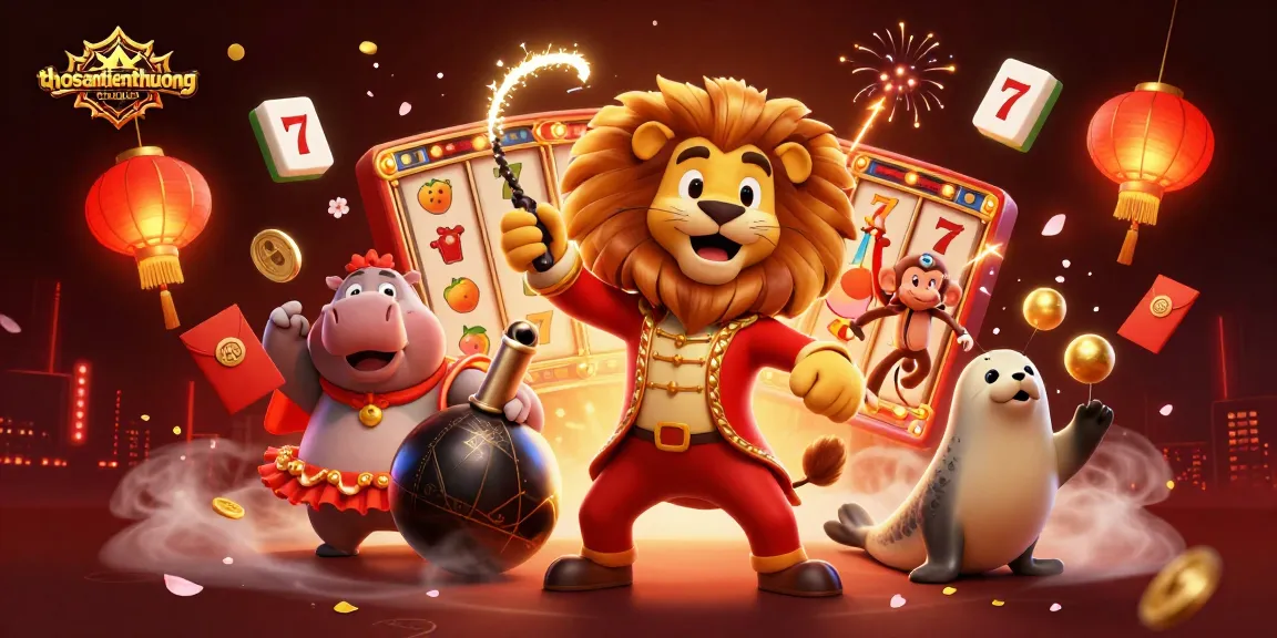 Engage with thosantienthuong to experience 3D slot games with dynamic characters and vibrant visuals.