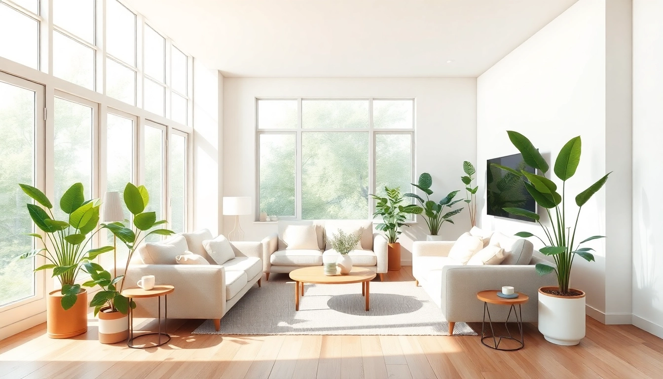Stunning living room showcasing Home Renovation Ideas with modern decor and natural light.