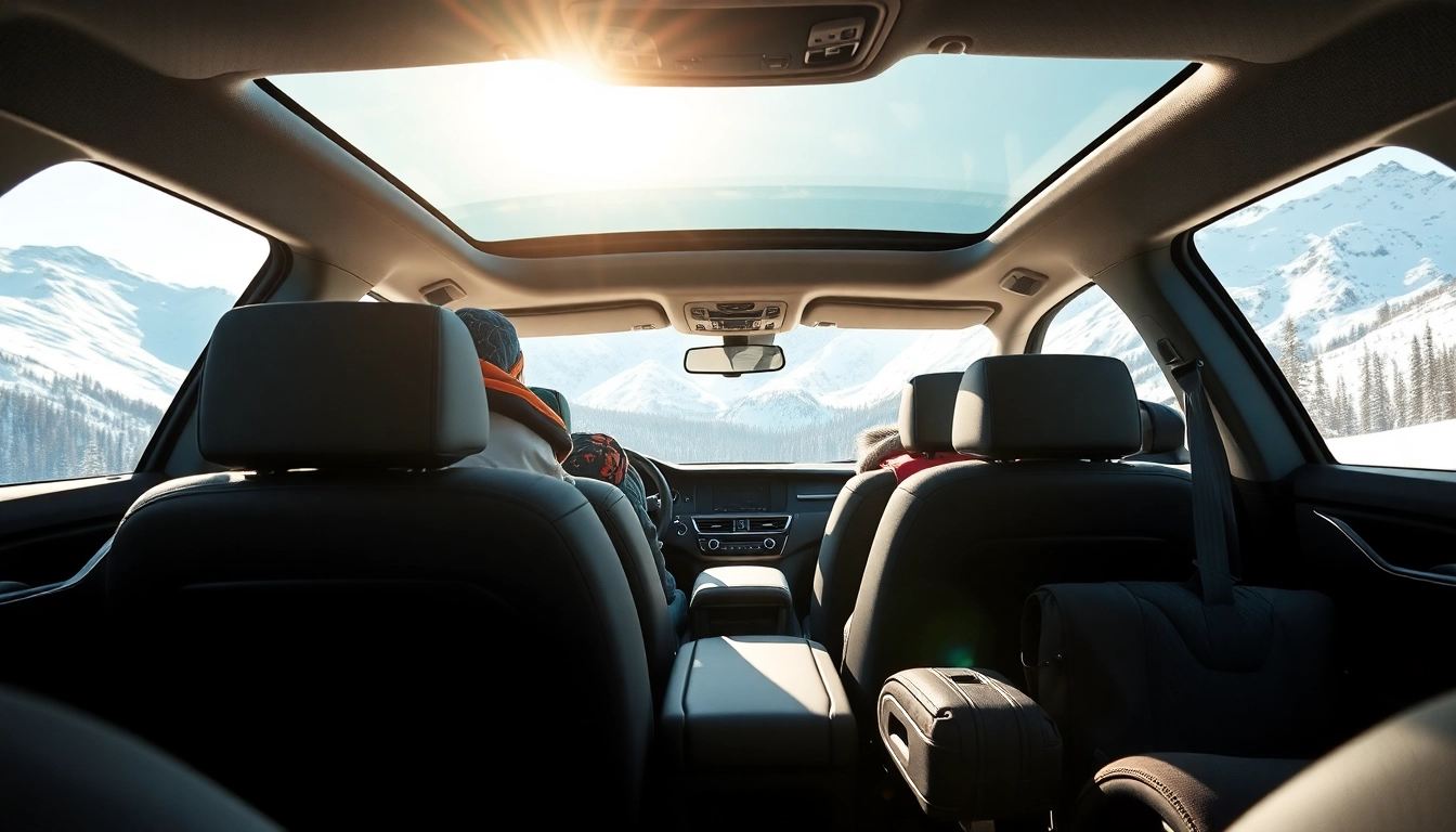 Book a seamless vancouver to whistler private transfer with luxury SUV in a snowy backdrop.