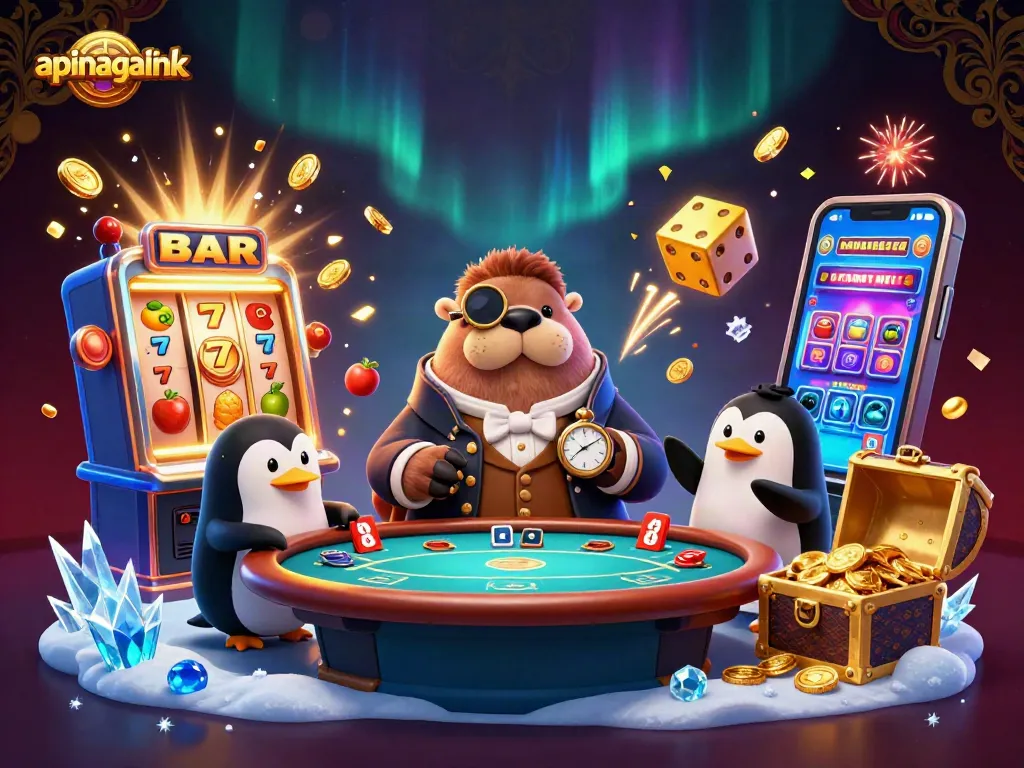 Experience thrilling gaming at apinagalink with a lively underwater poker scene featuring dynamic characters.