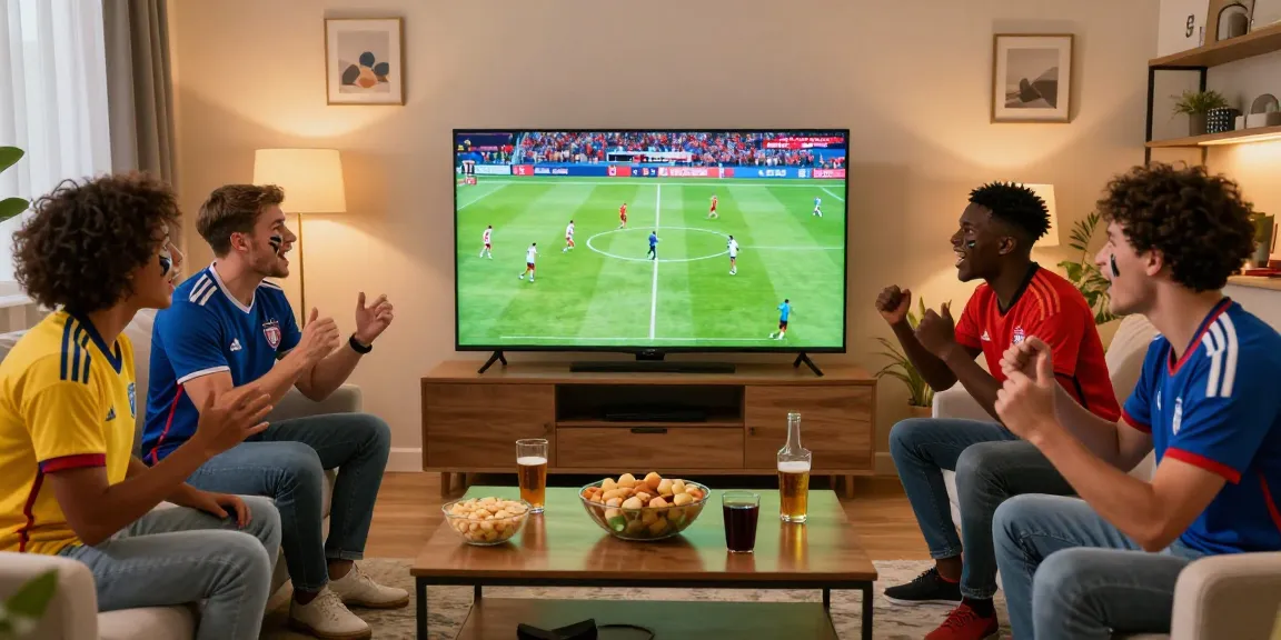 Penggemar sedang menonton pertandingan Piala Dunia 2026 di TATA4D Sport dengan antusiasme tinggi.