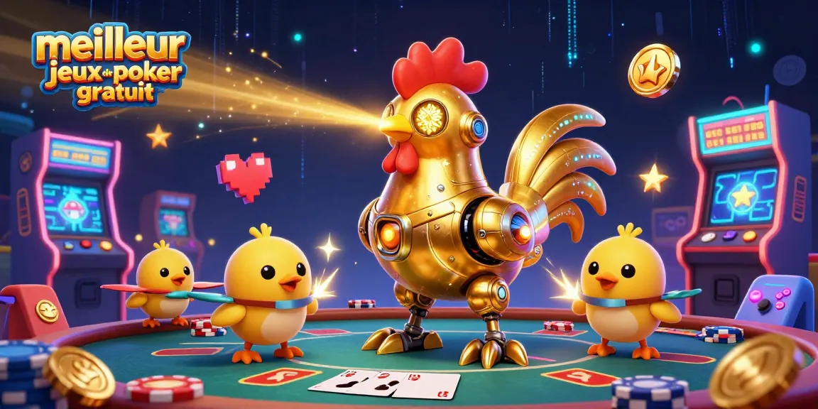 Gagnez avec le meilleur jeux de poker gratuit en jouant à des tables de poker animées et dynamiques.