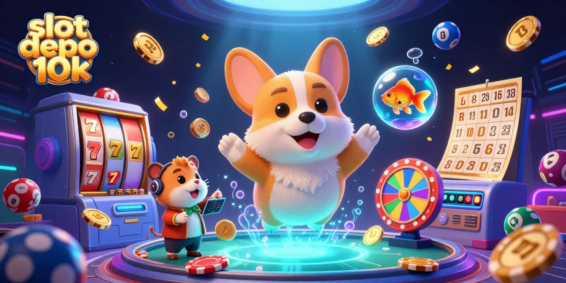 Menangkan jackpot besar dengan slot depo 10k di kasino luar angkasa, penuh permainan dan energi!