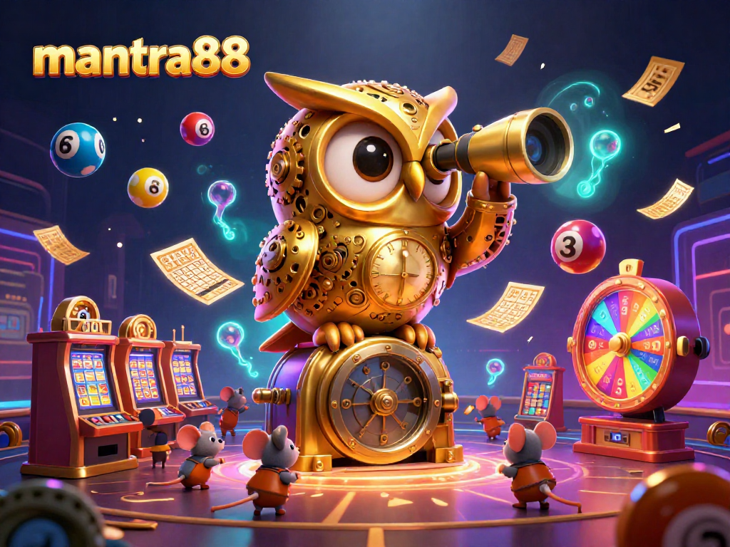 Win big at mantra88 exploring vibrant casino games in an engaging 3D illustration.