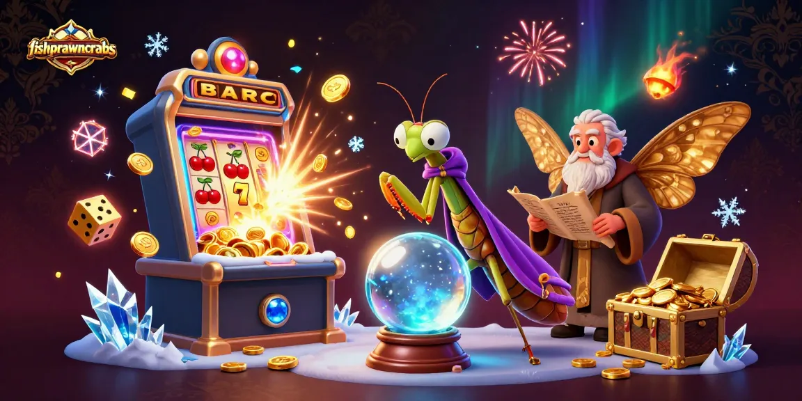Experience the excitement of fishprawncrabs with a dynamic 3D casino scene bursting with energy and rewards.