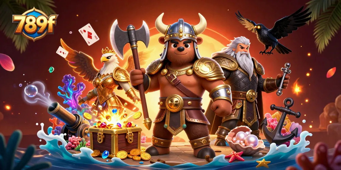 Engage in thrilling adventures at 789f with vibrant characters and dynamic casino elements.