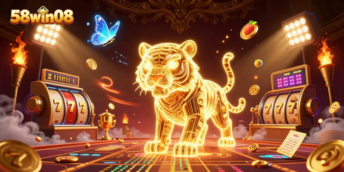 Spin jackpots and win big with 58win08's exciting slot games in a vibrant casino.