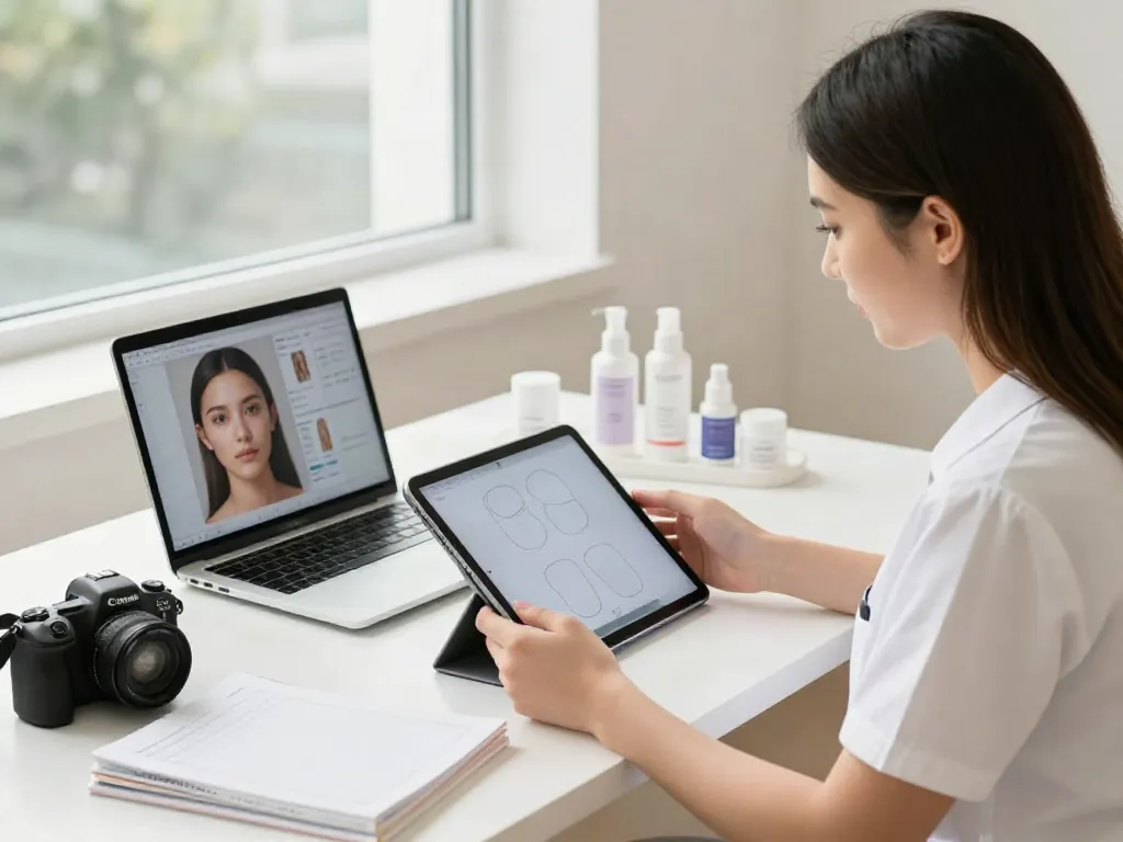 Exploring alternatives to QOVES in a modern beauty analysis workspace.