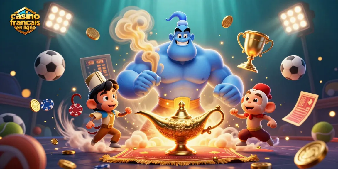 Profitez d'une expérience magique de jeu dans un casino français en ligne avec des éléments festifs et dynamiques.