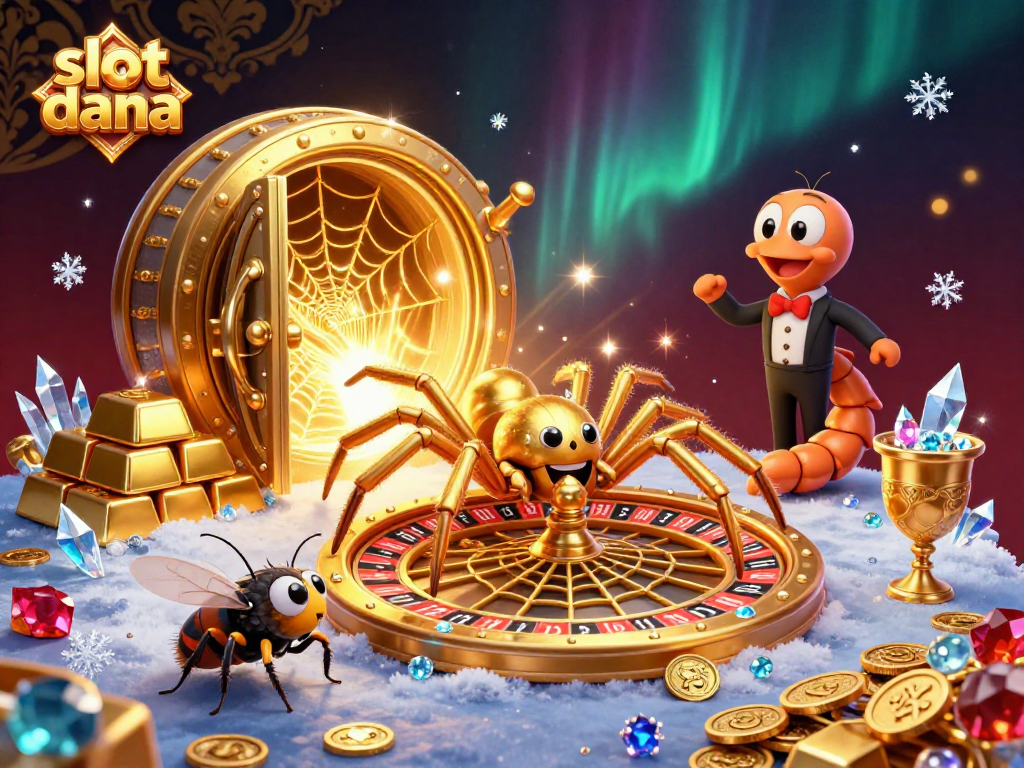Engage with slot dana through a vibrant casino world with treasures, characters, and excitement.