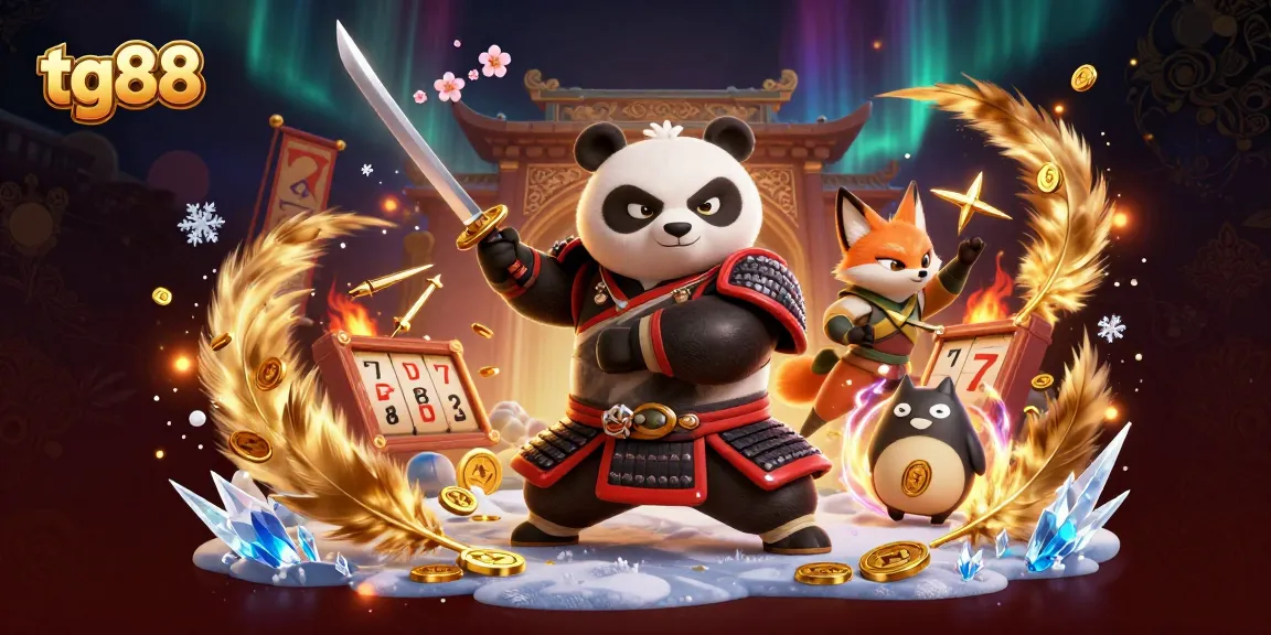 Experience thrilling gaming adventures with tg88 in an ultra-detailed 3D casino scene.