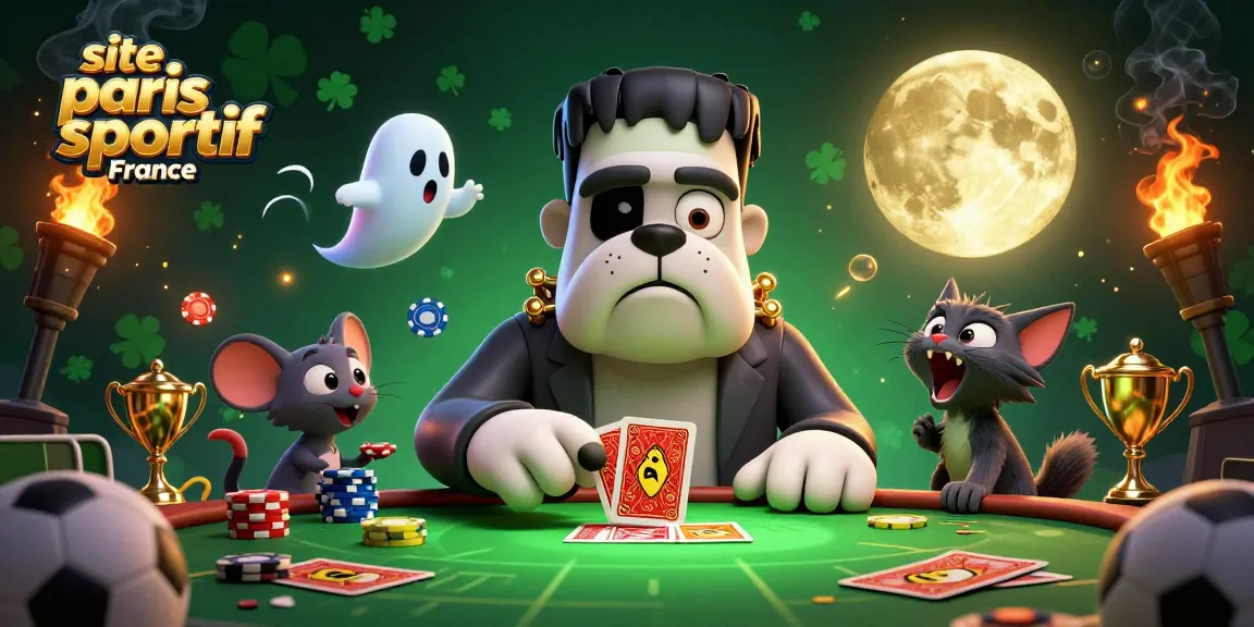 Miser sur le site paris sportif France avec des personnages iconiques à la table de jeu représentant des paris sportifs.